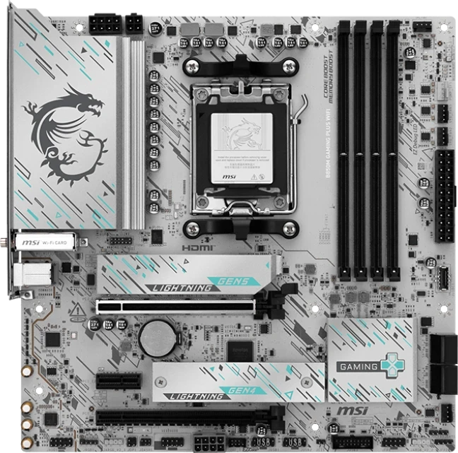 Материнская плата MSI B850M GAMING PLUS WIFI