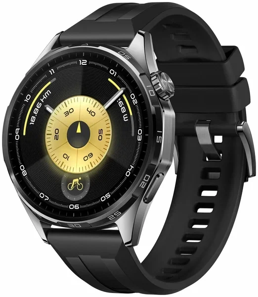 Смарт часы Huawei Watch GT 6 46mm Черный (Black) 55020FWF | Фото 1 из 3