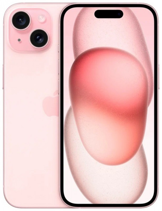 Смартфон Apple iPhone 15 512GB Розовый (Pink) eSim (Без RuStore)