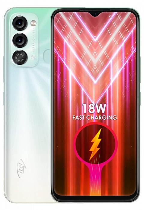 Смартфон Itel Vision 3 2/32GB Зеленый (Multicolor Green) | Фото 1 из 4