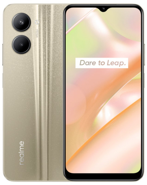 Смартфон Realme C33 4/64GB Золото (Sandy Gold) EAC