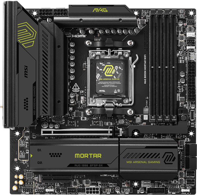 Материнская плата MSI MAG B850M MORTAR WIFI