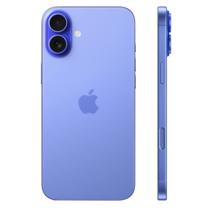 Смартфон Apple iPhone 16 512GB Ультрамарин (Ultramarine) DualSim (Без RuStore)
