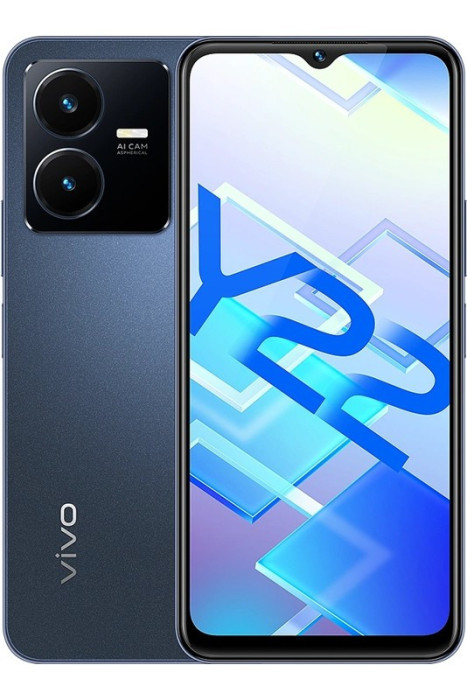 Смартфон Vivo Y22 4/64GB Синий (Starlit Blue) | Фото 6 из 6