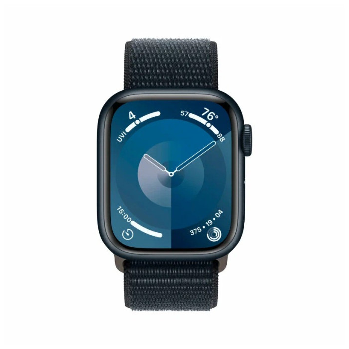 Умные часы Apple Watch Series 9 41mm Midnight Aluminum Case with Midnight Sport Loop | Фото 3 из 4