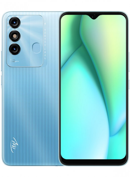 Смартфон Itel Vision 3 Plus 3/64GB Синий (Ocean Blue) | Фото 1 из 2