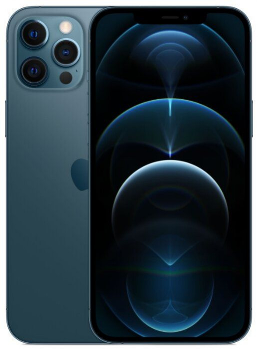 Смартфон Apple iPhone 12 Pro Max 256GB Тихоокеанский синий (Pacific Blue) (Без RuStore) | Фото 1 из 2