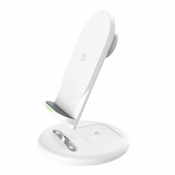 Беспроводное зарядное устройство WiWU Power Air 3-in-1 PA3IN1 Белый | Фото 1 из 2
