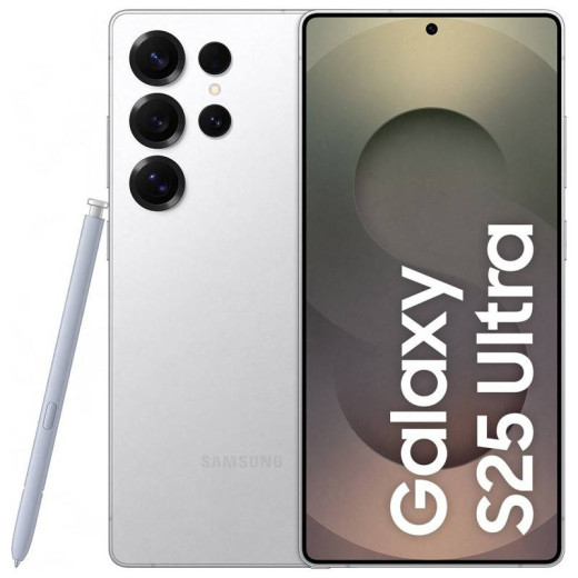 Смартфон Samsung Galaxy S25 Ultra 12/256GB Cеребряный Титан (Titanium Whitesilver) — 
