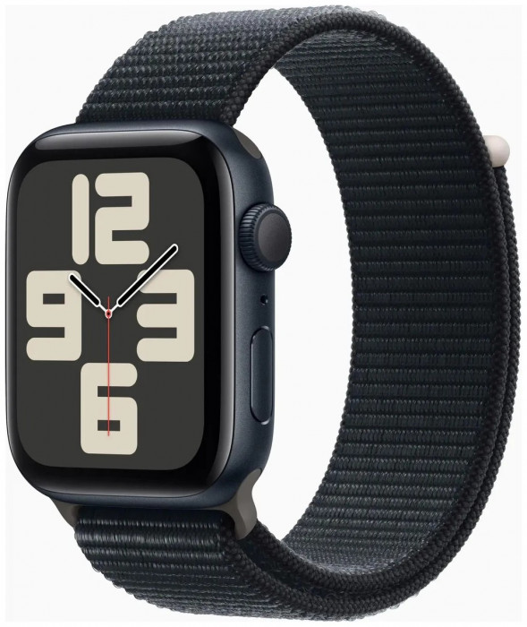 Умные часы Apple Watch SE 2023 40mm Aluminum Case with Sport Loop Тёмная ночь | Фото 1 из 4