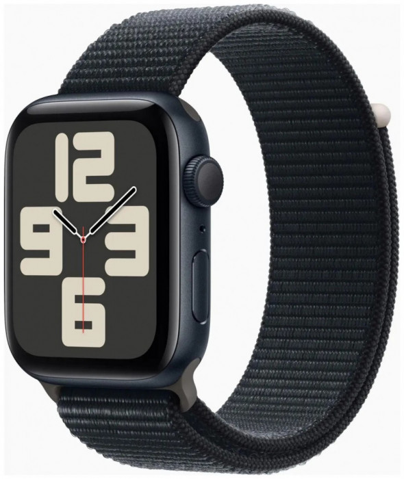 Умные часы Apple Watch SE 2023 40mm Aluminum Case with Sport Loop Тёмная ночь | Фото 4 из 4