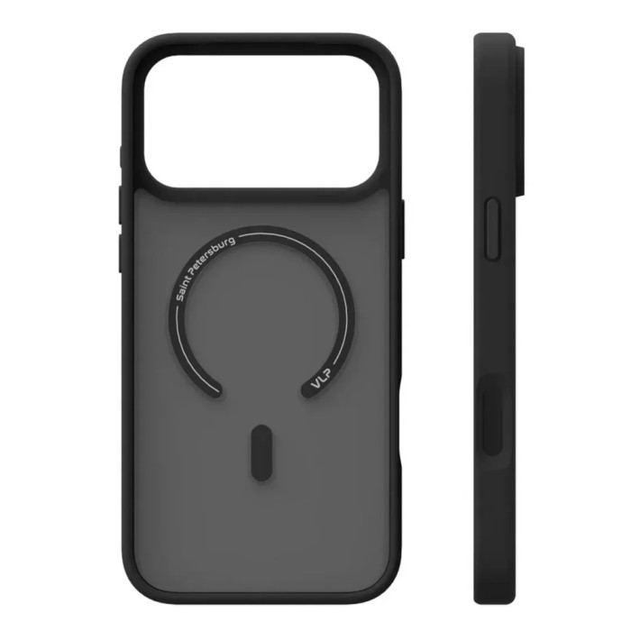 Чехол защитный VLP LITE Bloom Case с MagSafe для iPhone 17 ProMax, черный