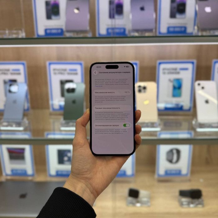 Б/у Смартфон Apple iPhone 14 Pro 128GB Черный (Space Black)