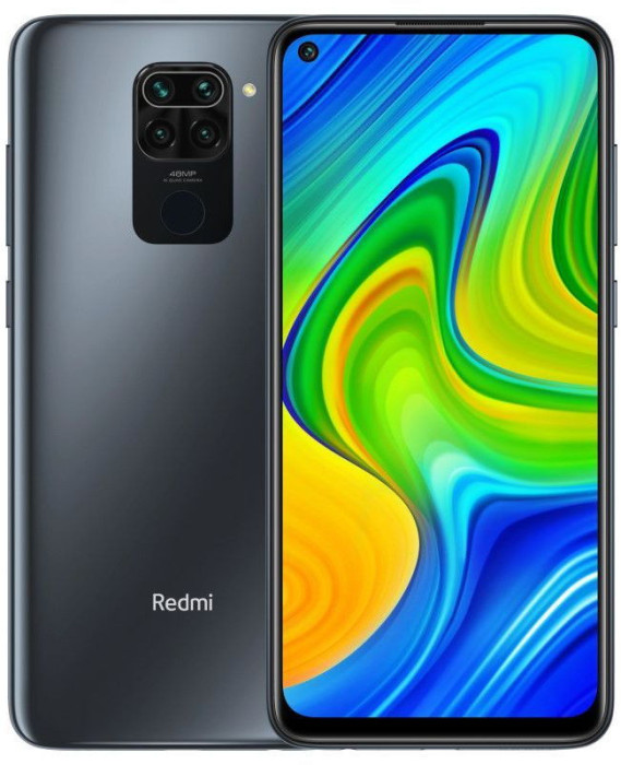 Смартфон Xiaomi Redmi Note 9 3/64GB (NFC) Черный RU