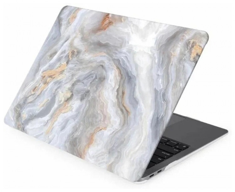 Чехол Gurdini для Macbook Air 13" New 2018 (013) накладка пластик с рисунком стиль 2