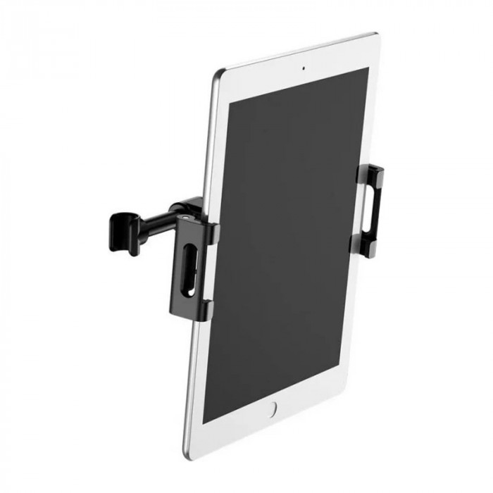 Автомобильный держатель на подголовник Baseus Back Seat Car Mount Holder Черный | Фото 10 из 11