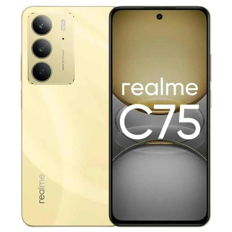 Смартфон Realme C75 8/256GB Золотистый (Gold)