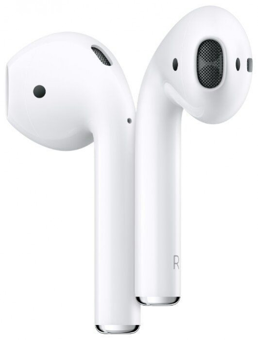 Беспроводные наушники Apple AirPods 2 (с зарядным футляром) MV7N2 Белый | Фото 3 из 4
