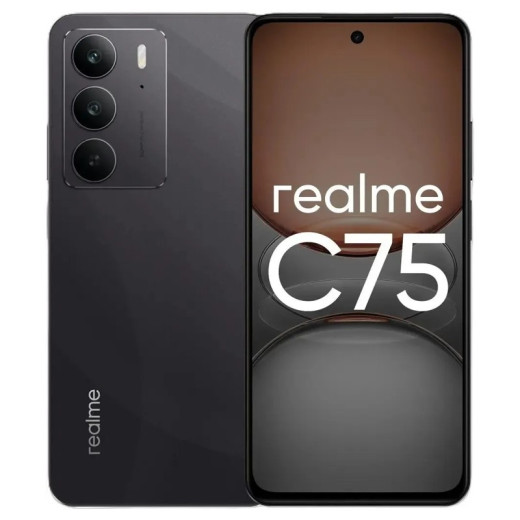 Смартфон Realme C75 8/256GB Черный (Black) — 