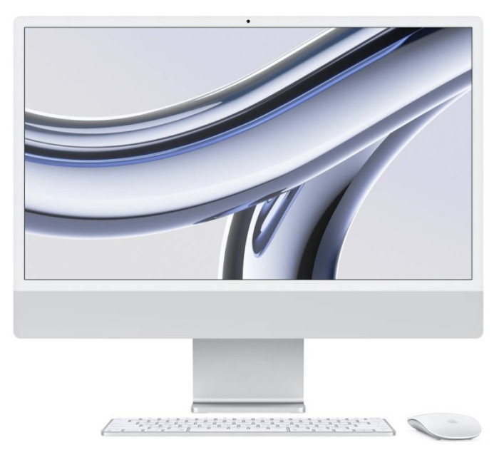 Моноблок Apple iMac 24&quot; 2023 Retina 4,5K, M3 (16/512GB, 10-core GPU) Серебро