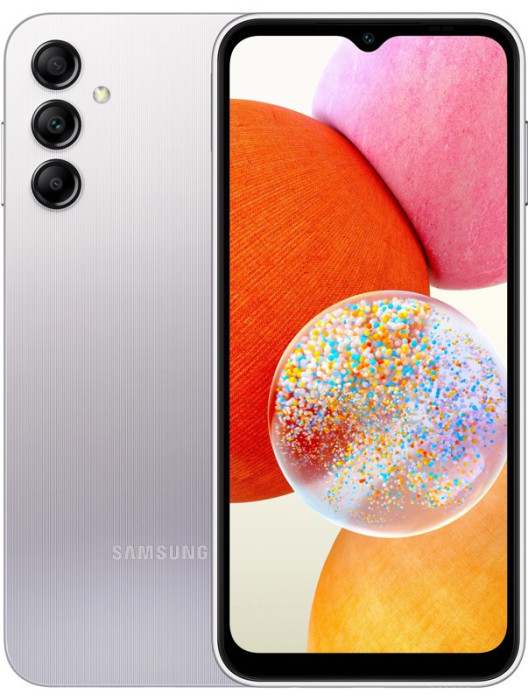 Смартфон Samsung Galaxy A14 6/128GB Серебристый (Silver) | Фото 10 из 10
