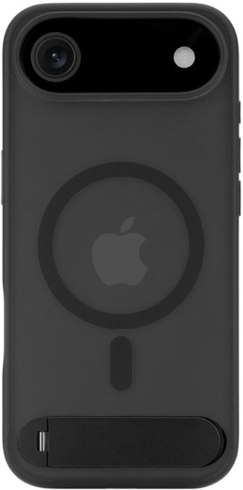 Чехол защитный uBear Stand 360° Mag Case для iPhone 17 Air, MagSafe совместимый, силикон, софт-тач, черный | Фото 1 из 1