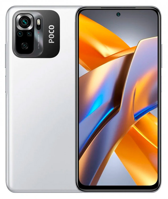 Смартфон Poco M5S 4/128GB Белый (White) | Фото 1 из 8