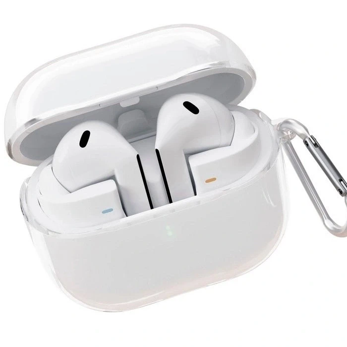 Чехол защитный VLP Charm Case для Samsung Galaxy Buds3/3Pro, прозрачный