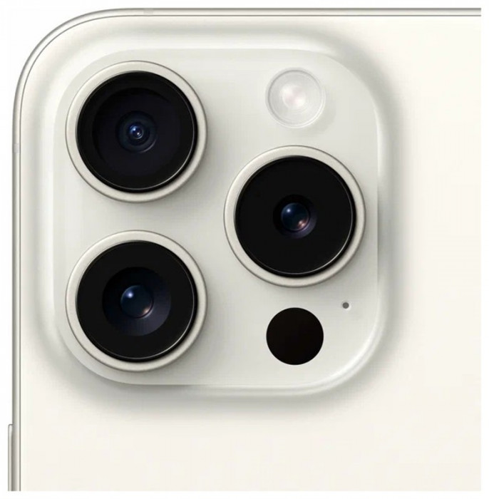 Смартфон Apple iPhone 15 Pro 128GB Белый (White Titanium) eSim (Без RuStore) | Фото 7 из 12